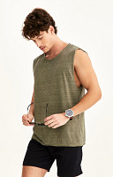 Regata Machão Estonada Lisa Premium Masculina